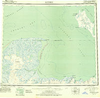 Kotzebue Alaska Historical topographic map, 1:250000 scale, 1 X 3 Degree, Year 1951
