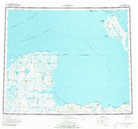 Kotzebue Alaska Historical topographic map, 1:250000 scale, 1 X 3 Degree, Year 1951