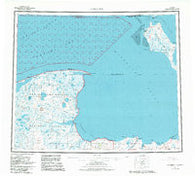 Kotzebue Alaska Historical topographic map, 1:250000 scale, 1 X 3 Degree, Year 1951