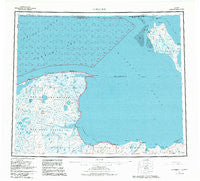 Kotzebue Alaska Historical topographic map, 1:250000 scale, 1 X 3 Degree, Year 1951