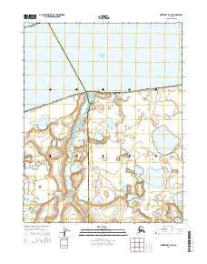 Kotzebue C-5 SW Alaska Current topographic map, 1:25000 scale, 7.5 X 7.5 Minute, Year 2014