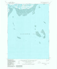 Kuskokwim Bay D-2 Alaska Historical topographic map, 1:63360 scale, 15 X 15 Minute, Year 1953