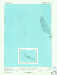 Kuskokwim Bay D-7 Alaska Historical topographic map, 1:63360 scale, 15 X 15 Minute, Year 1954