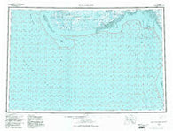 Kuskokwim Bay Alaska Historical topographic map, 1:250000 scale, 1 X 3 Degree, Year 1954