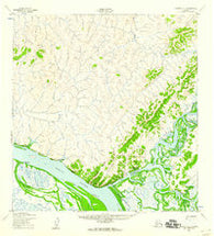 Kwiguk A-3 Alaska Historical topographic map, 1:63360 scale, 15 X 15 Minute, Year 1952