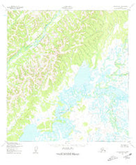 Kwiguk B-1 Alaska Historical topographic map, 1:63360 scale, 15 X 15 Minute, Year 1952