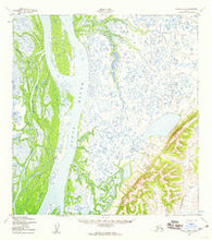 Kwiguk B-4 Alaska Historical topographic map, 1:63360 scale, 15 X 15 Minute, Year 1952