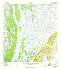 Kwiguk B-4 Alaska Historical topographic map, 1:63360 scale, 15 X 15 Minute, Year 1952