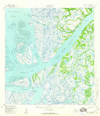Kwiguk C-6 Alaska Historical topographic map, 1:63360 scale, 15 X 15 Minute, Year 1952