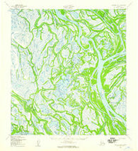 Kwiguk D-5 Alaska Historical topographic map, 1:63360 scale, 15 X 15 Minute, Year 1952