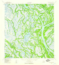 Kwiguk D-5 Alaska Historical topographic map, 1:63360 scale, 15 X 15 Minute, Year 1952