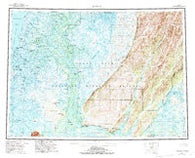 Kwiguk Alaska Historical topographic map, 1:250000 scale, 1 X 3 Degree, Year 1952