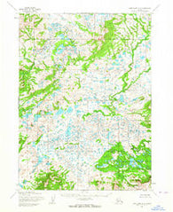 Lake Clark A-8 Alaska Historical topographic map, 1:63360 scale, 15 X 15 Minute, Year 1954