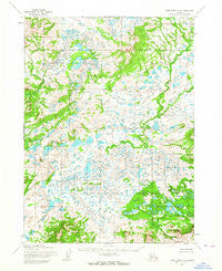 Lake Clark A-8 Alaska Historical topographic map, 1:63360 scale, 15 X 15 Minute, Year 1954