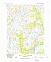 Lake Clark B-1 Alaska Historical topographic map, 1:63360 scale, 15 X 15 Minute, Year 1958