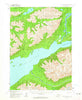 Lake Clark B-3 Alaska Historical topographic map, 1:63360 scale, 15 X 15 Minute, Year 1954