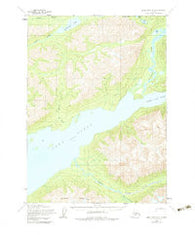 Lake Clark B-3 Alaska Historical topographic map, 1:63360 scale, 15 X 15 Minute, Year 1954