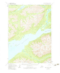 Lake Clark B-3 Alaska Historical topographic map, 1:63360 scale, 15 X 15 Minute, Year 1954