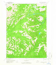 Lake Clark B-5 Alaska Historical topographic map, 1:63360 scale, 15 X 15 Minute, Year 1954