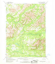 Lake Clark B-6 Alaska Historical topographic map, 1:63360 scale, 15 X 15 Minute, Year 1954