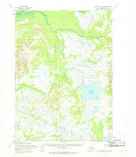 Lake Clark B-7 Alaska Historical topographic map, 1:63360 scale, 15 X 15 Minute, Year 1954