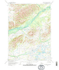 Lake Clark B-8 Alaska Historical topographic map, 1:63360 scale, 15 X 15 Minute, Year 1954