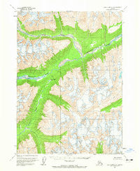 Lake Clark C-1 Alaska Historical topographic map, 1:63360 scale, 15 X 15 Minute, Year 1958