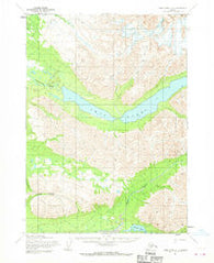 Lake Clark C-3 Alaska Historical topographic map, 1:63360 scale, 15 X 15 Minute, Year 1954