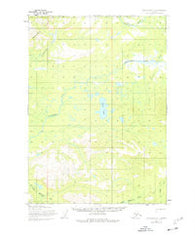 Lake Clark C-4 Alaska Historical topographic map, 1:63360 scale, 15 X 15 Minute, Year 1954