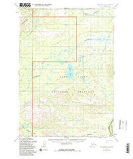 Lake Clark C-4 Alaska Historical topographic map, 1:63360 scale, 15 X 15 Minute, Year 1954