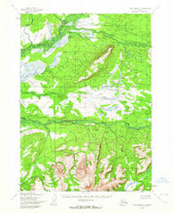 Lake Clark C-6 Alaska Historical topographic map, 1:63360 scale, 15 X 15 Minute, Year 1954