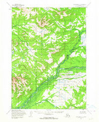 Lake Clark C-7 Alaska Historical topographic map, 1:63360 scale, 15 X 15 Minute, Year 1954