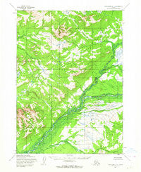 Lake Clark C-7 Alaska Historical topographic map, 1:63360 scale, 15 X 15 Minute, Year 1954