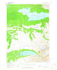 Lake Clark D-3 Alaska Historical topographic map, 1:63360 scale, 15 X 15 Minute, Year 1954