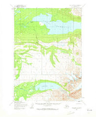 Lake Clark D-3 Alaska Historical topographic map, 1:63360 scale, 15 X 15 Minute, Year 1954
