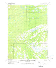 Lake Clark D-4 Alaska Historical topographic map, 1:63360 scale, 15 X 15 Minute, Year 1954
