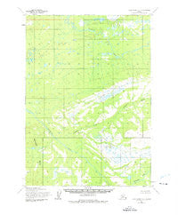 Lake Clark D-4 Alaska Historical topographic map, 1:63360 scale, 15 X 15 Minute, Year 1954