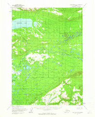 Lake Clark D-5 Alaska Historical topographic map, 1:63360 scale, 15 X 15 Minute, Year 1954