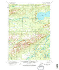 Lake Clark D-6 Alaska Historical topographic map, 1:63360 scale, 15 X 15 Minute, Year 1954