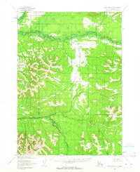 Lake Clark D-8 Alaska Historical topographic map, 1:63360 scale, 15 X 15 Minute, Year 1954