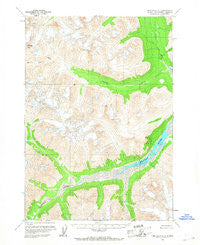 Lime Hills A-1 Alaska Historical topographic map, 1:63360 scale, 15 X 15 Minute, Year 1958