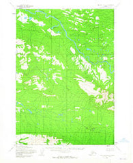 Lime Hills A-5 Alaska Historical topographic map, 1:63360 scale, 15 X 15 Minute, Year 1954