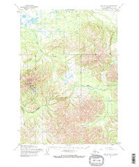 Lime Hills A-7 Alaska Historical topographic map, 1:63360 scale, 15 X 15 Minute, Year 1954
