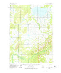 Lime Hills A-8 Alaska Historical topographic map, 1:63360 scale, 15 X 15 Minute, Year 1954