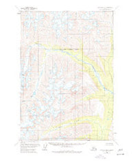 Lime Hills B-1 Alaska Historical topographic map, 1:63360 scale, 15 X 15 Minute, Year 1958