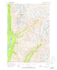 Lime Hills B-2 Alaska Historical topographic map, 1:63360 scale, 15 X 15 Minute, Year 1958