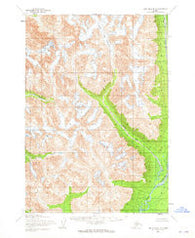 Lime Hills B-3 Alaska Historical topographic map, 1:63360 scale, 15 X 15 Minute, Year 1954