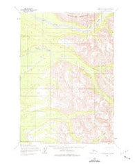 Lime Hills B-4 Alaska Historical topographic map, 1:63360 scale, 15 X 15 Minute, Year 1954