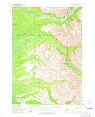 Lime Hills B-4 Alaska Historical topographic map, 1:63360 scale, 15 X 15 Minute, Year 1954