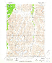 Lime Hills C-1 Alaska Historical topographic map, 1:63360 scale, 15 X 15 Minute, Year 1958